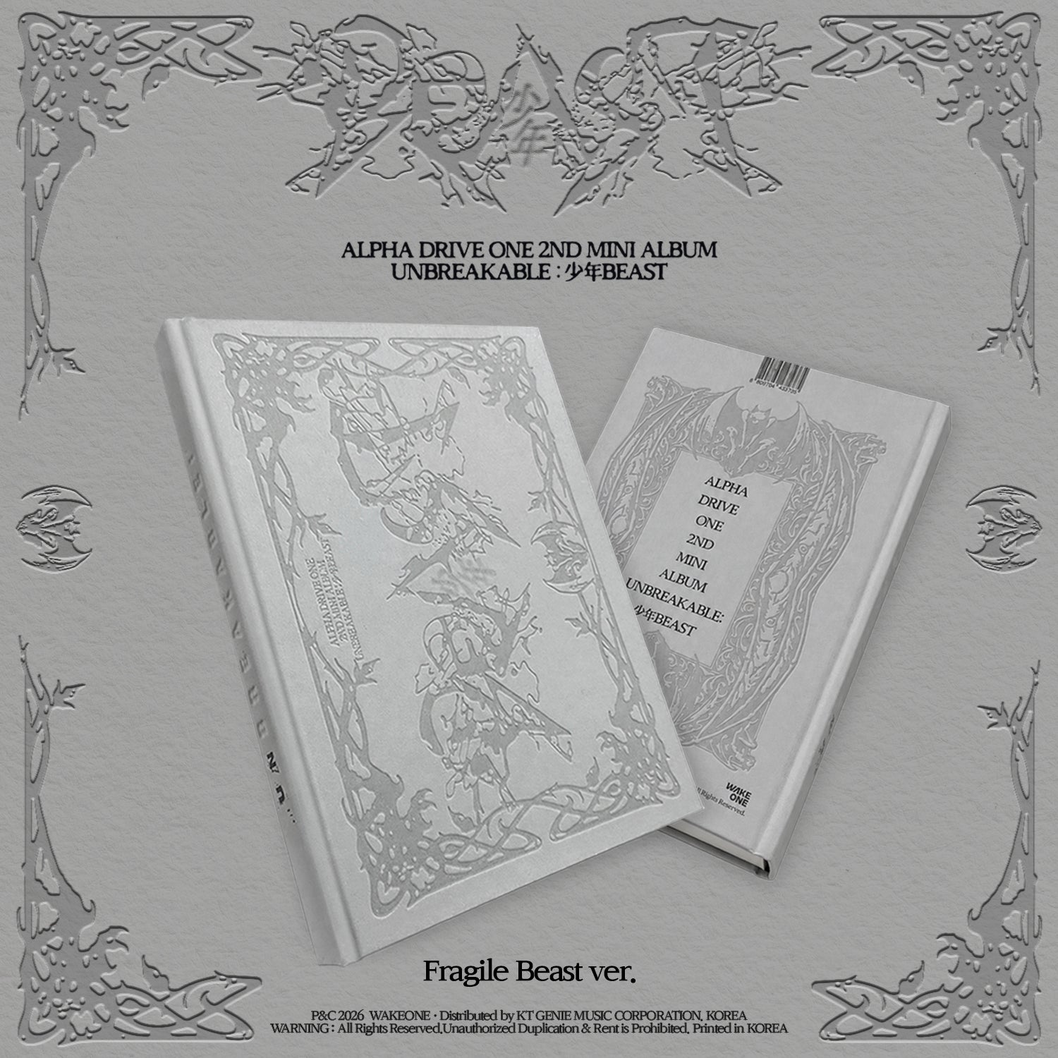 UNBREAKABLE : 少年BEAST (Fragile Beast Ver.) detail 1