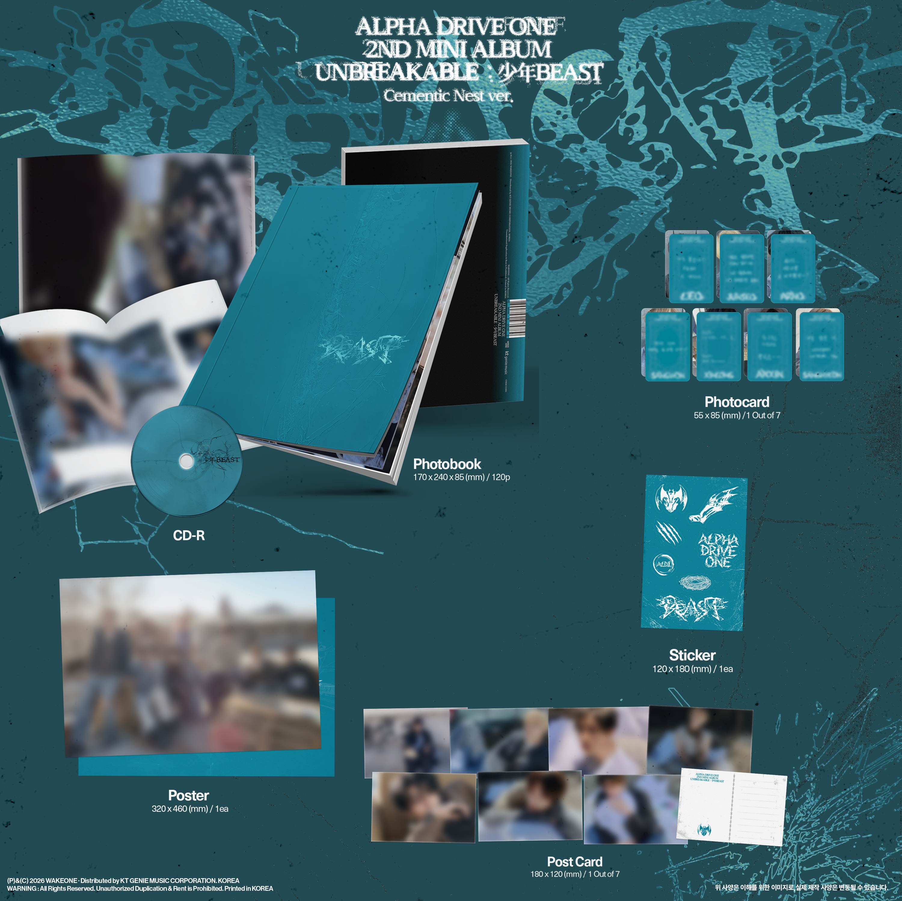 UNBREAKABLE : 少年BEAST (Cementic Nest Ver.) detail 2
