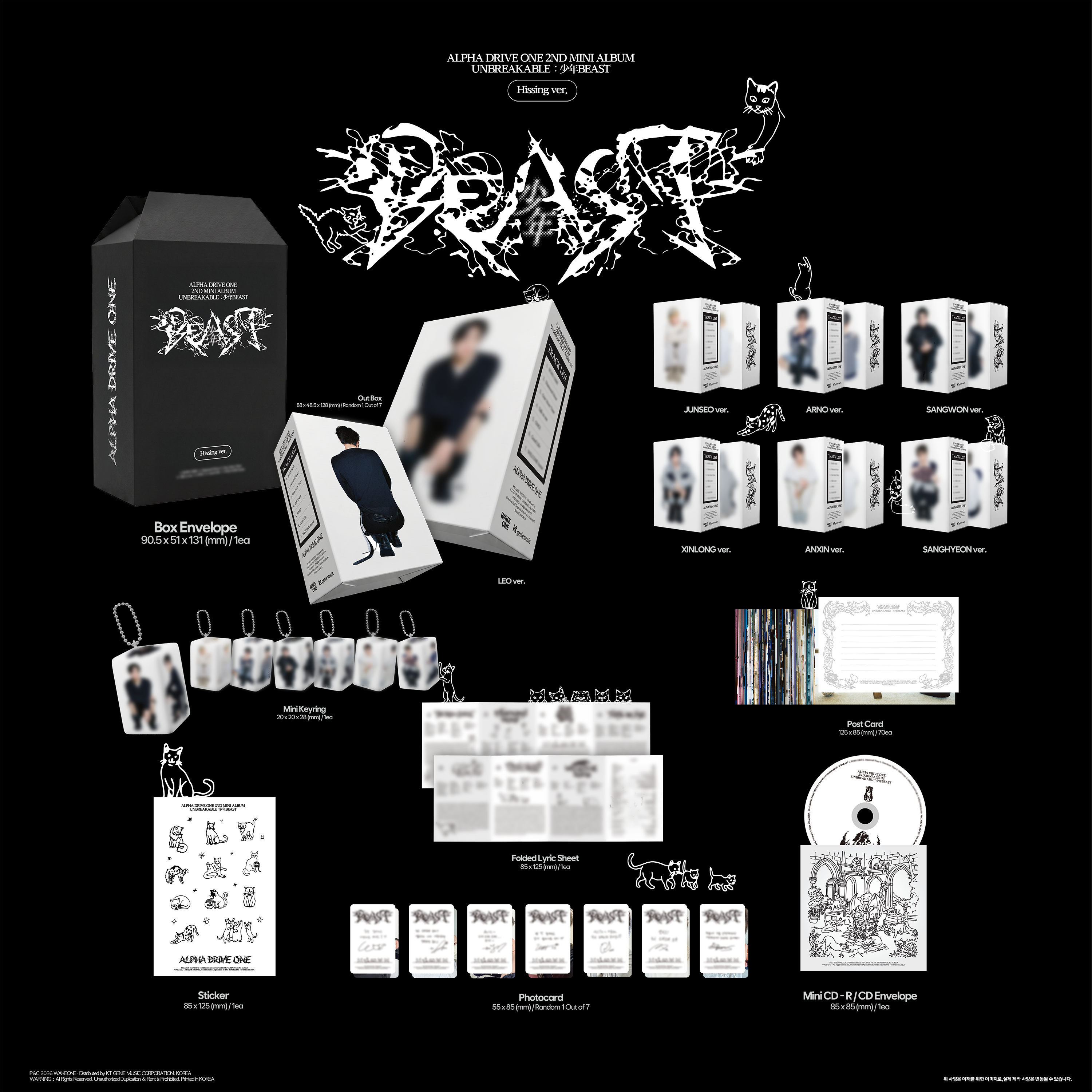 UNBREAKABLE : 少年BEAST (Hissing Ver.) detail 2